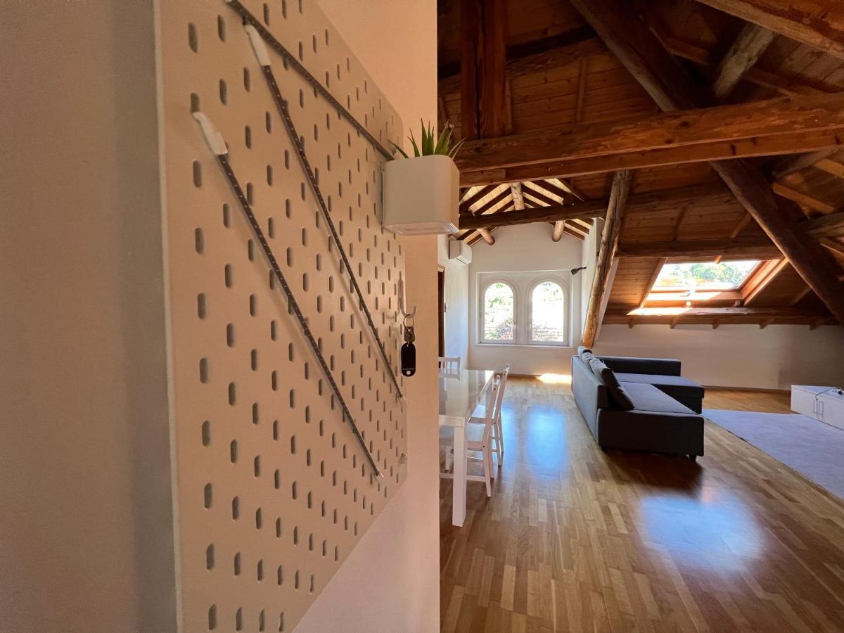 Visentin - Meraviglioso Attico In Legno Visome Exterior foto