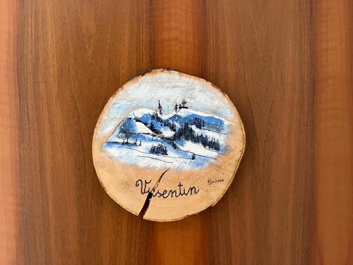 Visentin - Meraviglioso Attico In Legno Visome Exterior foto
